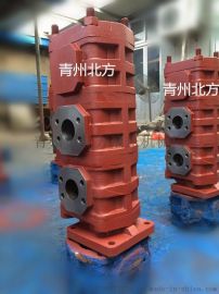 青州北方液压机械厂生产徐工qy25e吊车三联泵cbkp80 63 32型号价格产地